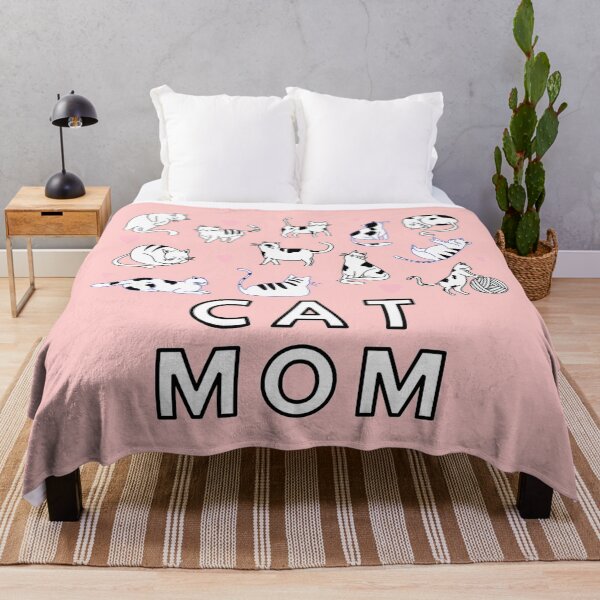 Item preview, Pink Cat Pattern - Cat Mom Gift - Cat Mother designed and sold by mydoodlesateme.