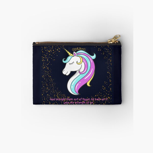 Item preview,  Unicorn Gift Idea: Symbol of Miracles & Grace. God brought them out of Egypt He hath as it were the strength of an Unicorn (Numbers 23:22) designed and sold by kelsether.