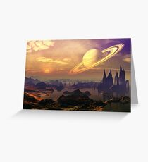 Ringed World Greeting Card