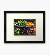 Vegetables Framed Print