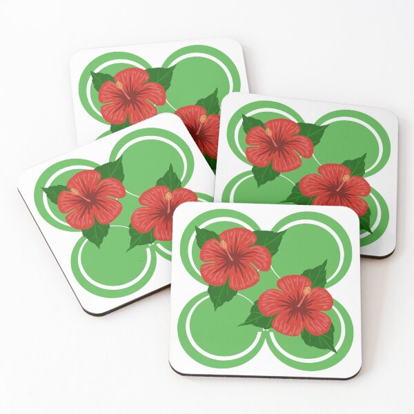Item preview, Hibiscus in pairs designed and sold by Michorgeman.