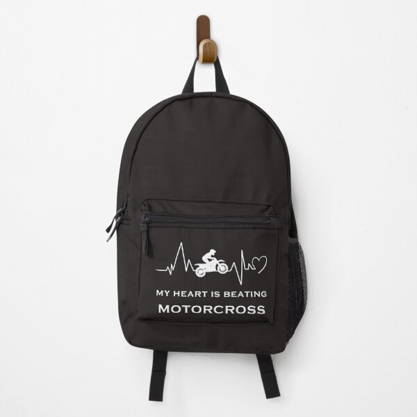 Item preview, Motorcross heartbeat designed and sold by Catsloversdotme.