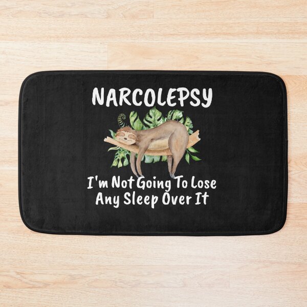 Item preview, Narcolepsy Sloth Not Going to Lose Sleep Over It Narcoleptic Awareness designed and sold by KatesFunnyArt.