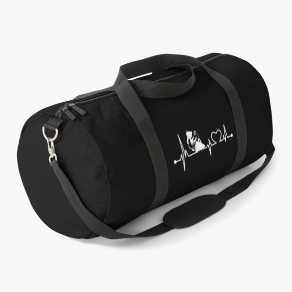 Aikido in my heartbeat Duffle Bag