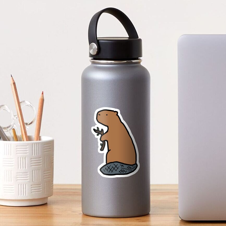 Little Beaver Sticker
