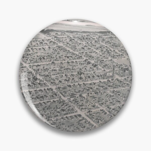 Item preview, Vintage Pictorial Map of Ann Arbor Michigan (1890) designed and sold by BravuraMedia.
