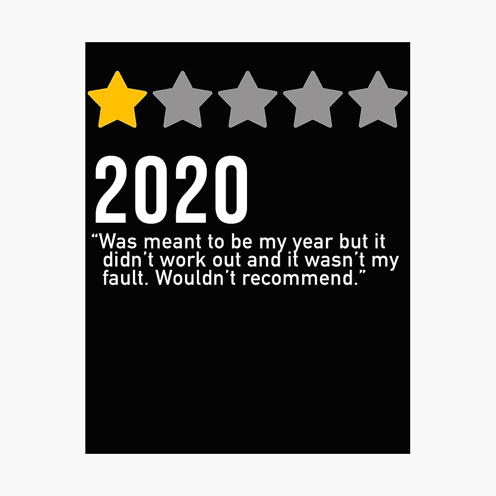 2020 would not recommend