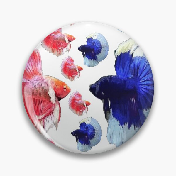 Item preview, Betta Fish Collage designed and sold by GFishy.