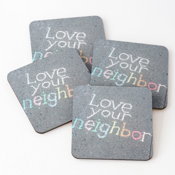 Item preview, Love Your Neighbor...Sidewalk Art designed and sold by picturedlcphoto.