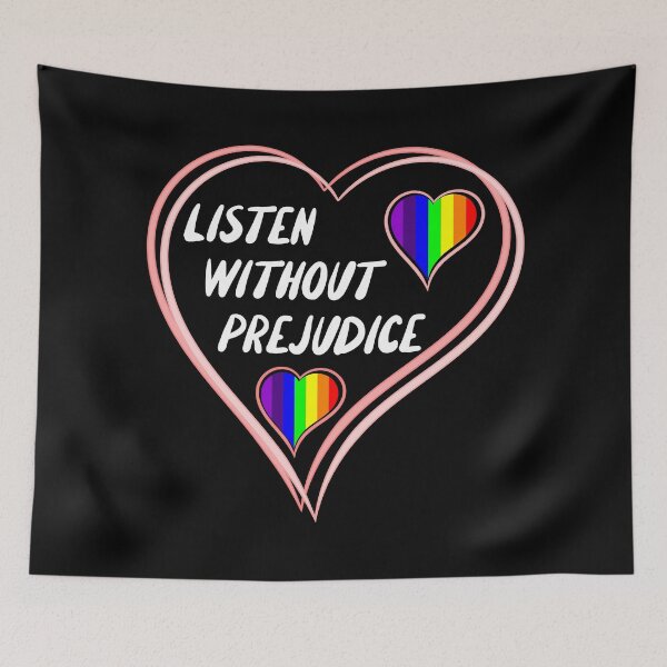 Item preview, Listen Without Prejudice. designed and sold by BleuSky.