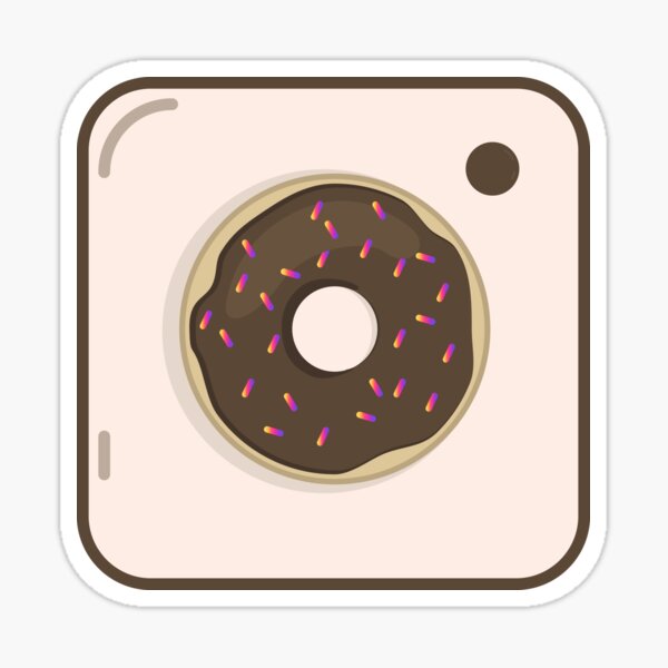 Donut Media Stickers Redbubble - roblox donut factory im making my own donuts