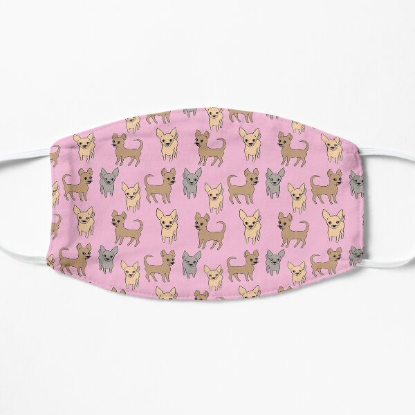 Chihuahua chihuahuas - pink Mask