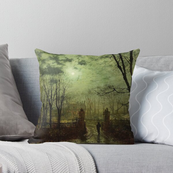 Item preview, At The Park Gate (1878) - John Atkinson Grimshaw designed and sold by SALON DES ARTS.