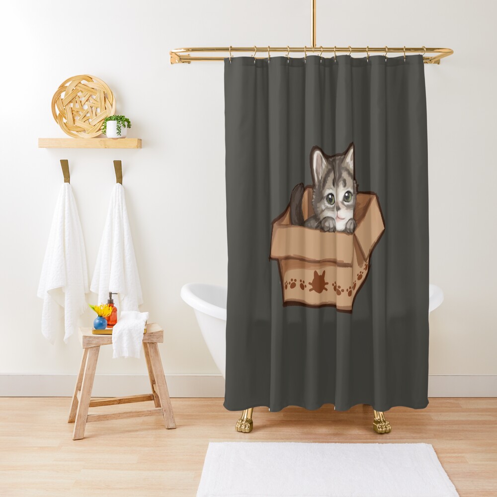 Toto Kitteh Duschvorhang