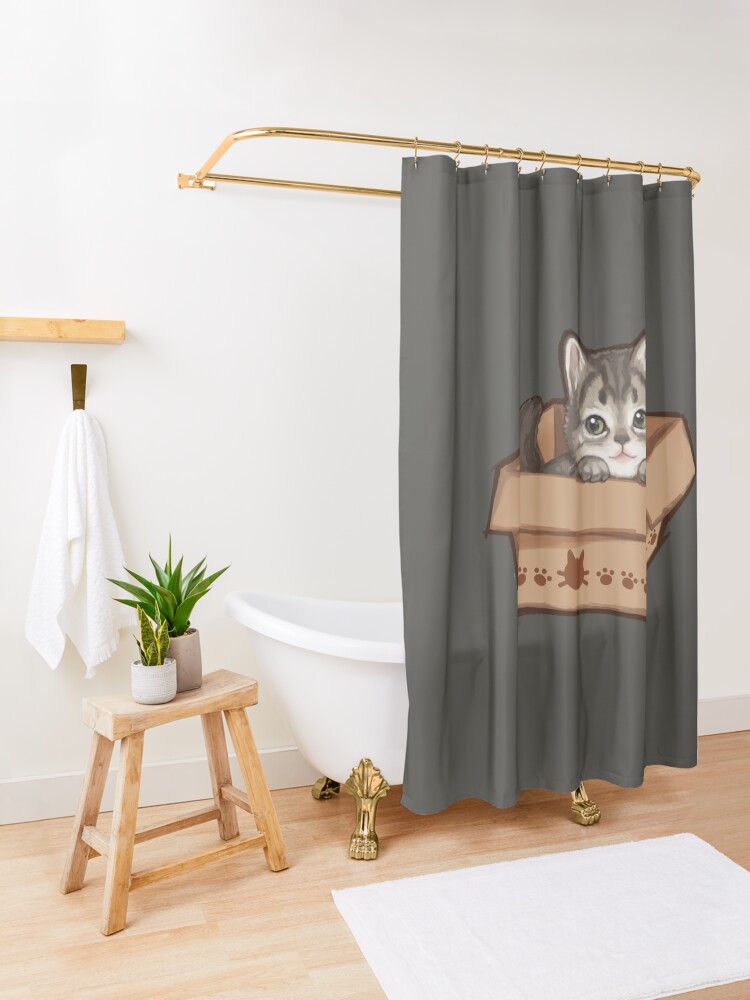 Alternative Ansicht von Toto Kitteh Duschvorhang