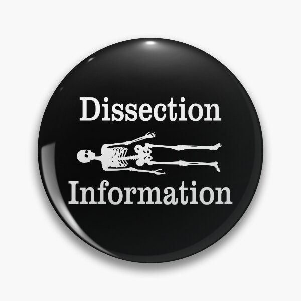 Item preview, Dissection Information Skeleton Edition designed and sold by MadamCorasEmp.