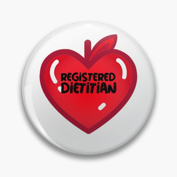 Dietitian 1.25 Badge Pins | 4 Pack