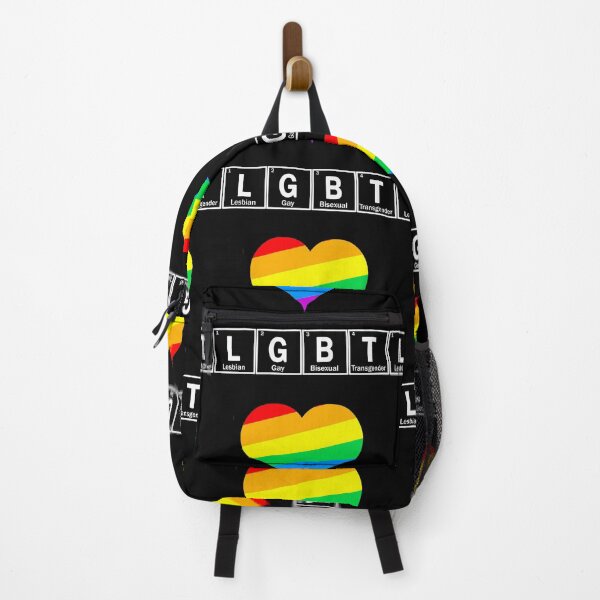 Item preview, Lesbian, Gay, Bisexual, Transgender chemical elements and rainbow heart designed and sold by patriotazx.