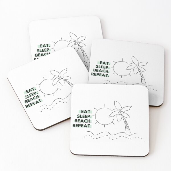 Item preview, Eat. Sleep. Beach. Repeat designed and sold by Freihalt.
