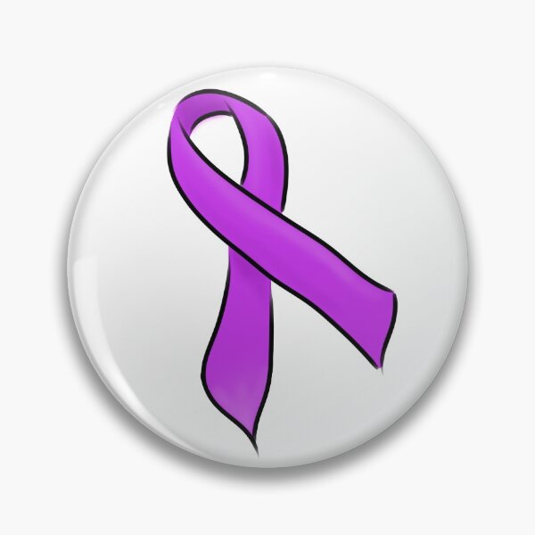 Item preview, In&Visible Purple Ribbon designed and sold by Holitha.
