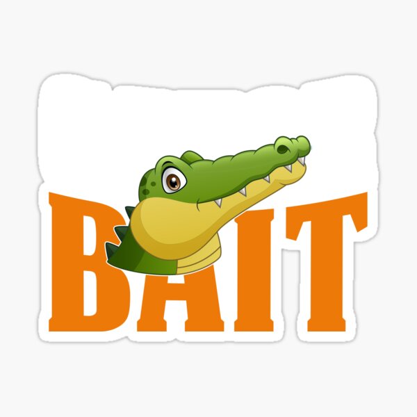 Gator bait Sticker for Sale by samer11