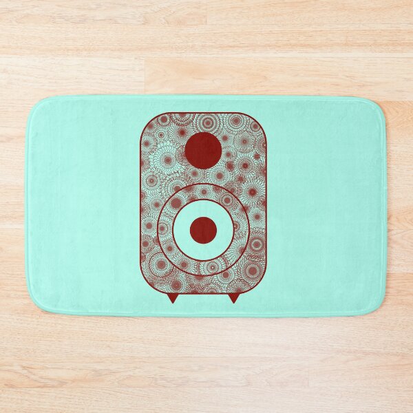 Item preview, Minimalistic speaker with mandala pattern designed and sold by CiniArt.