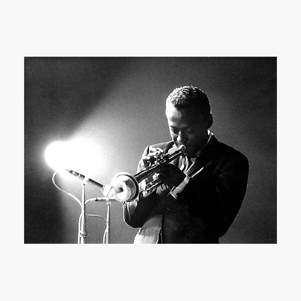 Miles Davis Photographic Print