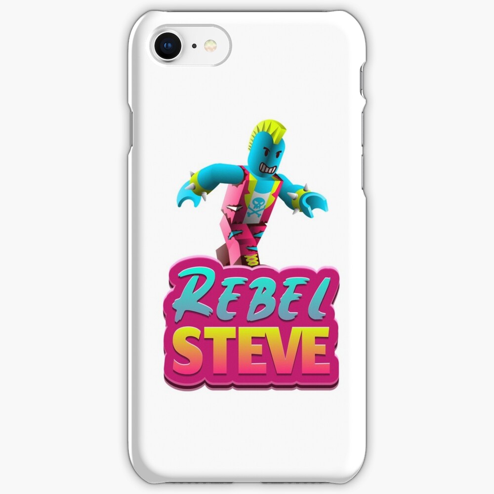 Rebel Steve Roblox Iphone Case Cover By Rhecko Redbubble - steve in roblox
