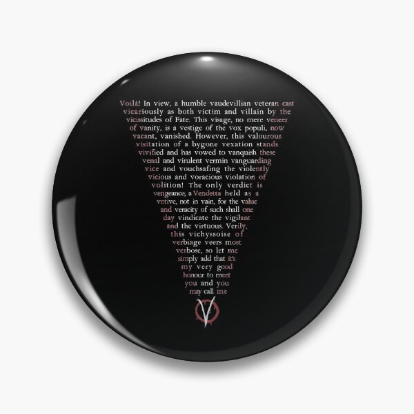 Item preview, V for Vendetta - Who are you? designed and sold by somethingdiffer.