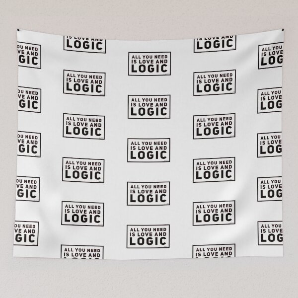 Item preview, All You Need is Love and Logic designed and sold by weavernap.