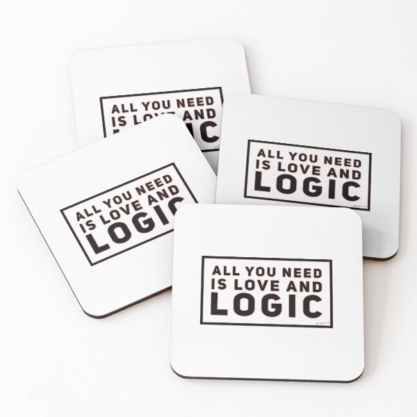 Item preview, All You Need is Love and Logic designed and sold by weavernap.