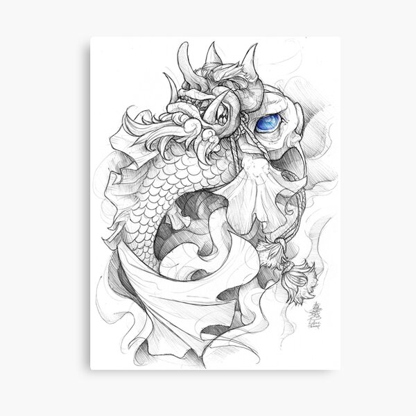 shigeki.zumi: tattoo sketchbook: 008 Poster for Sale by fydbac