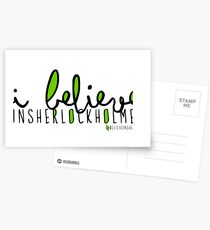 I Believe in Sherlock Holmes. Postcards