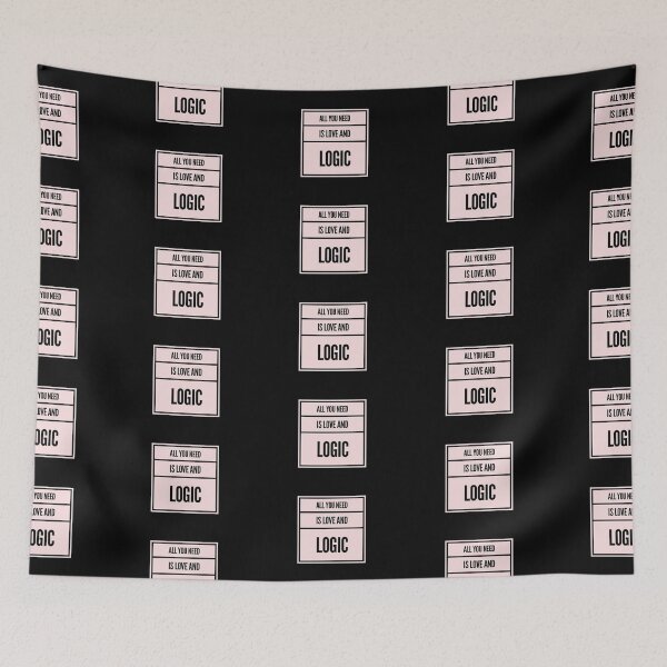 Item preview, All You Need is Love and Logic designed and sold by weavernap.