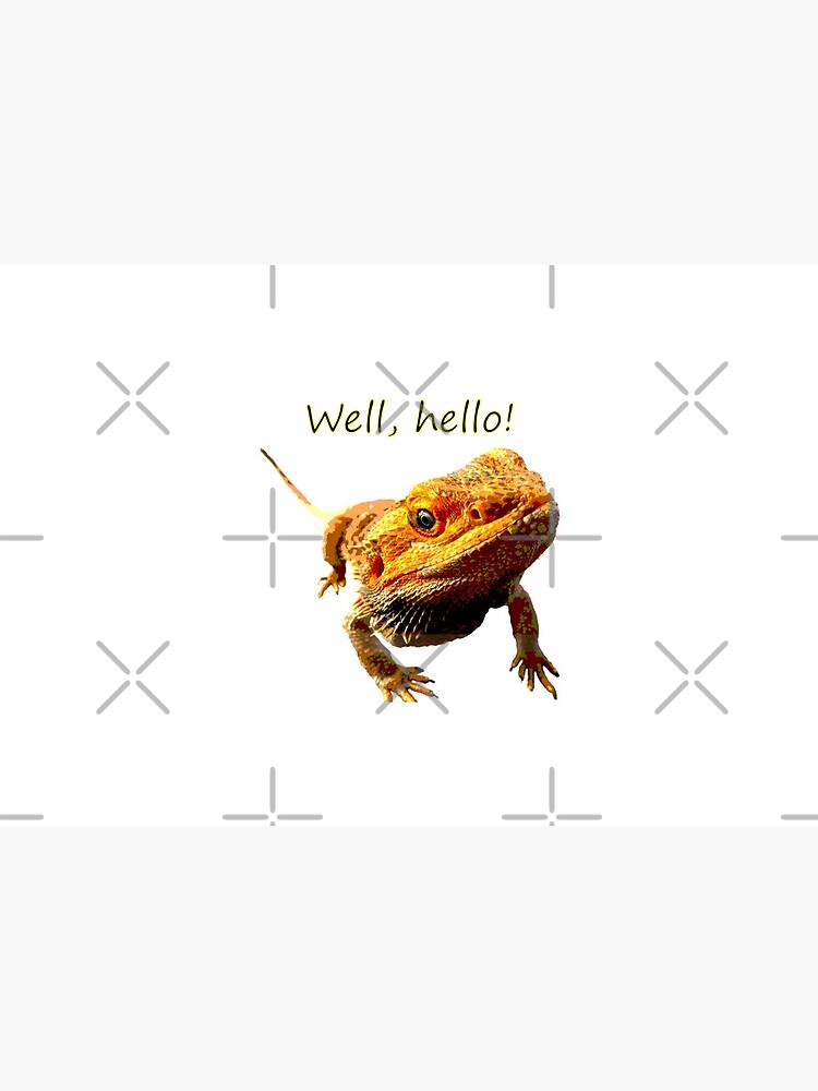Bearded Dragon Says Hello by snibbo71