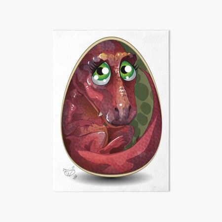Baby Dino - Rexy Art Board Print