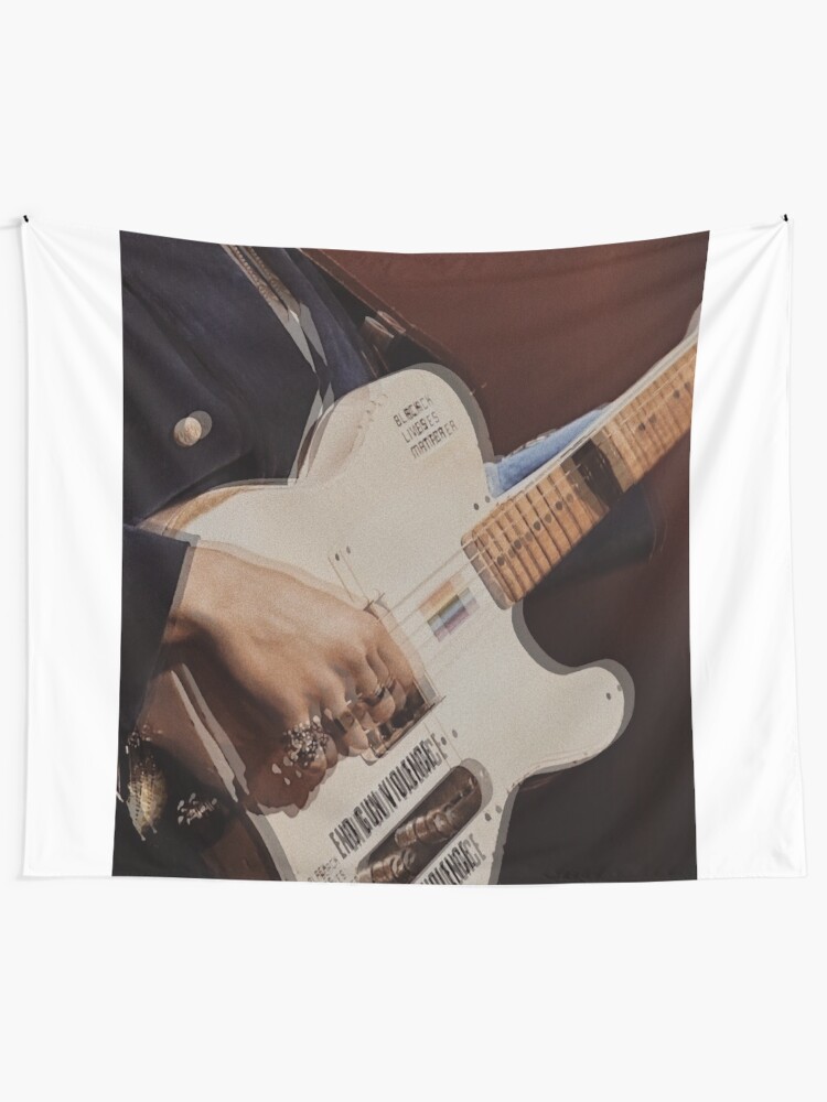 harry styles guitar tapestry