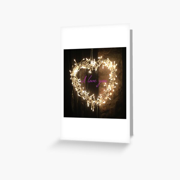 I love you Greeting Card