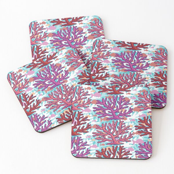 Item preview, Beautiful Coral Seamless Pattern designed and sold by ZaryaKiqo.