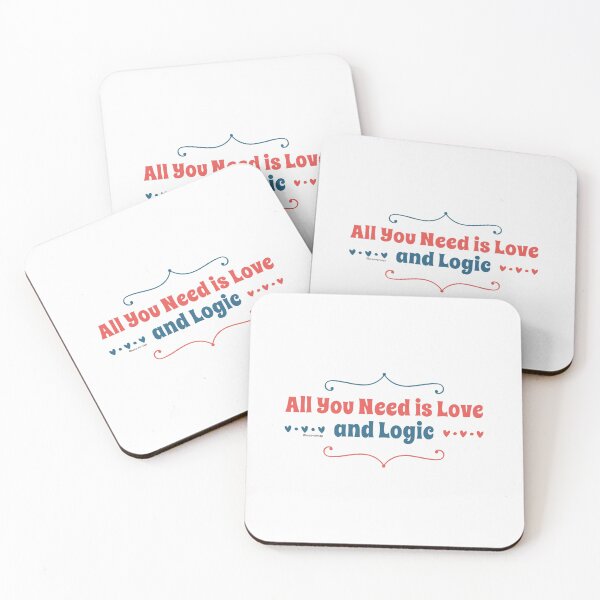 Item preview, All You Need is Love and Logic designed and sold by weavernap.