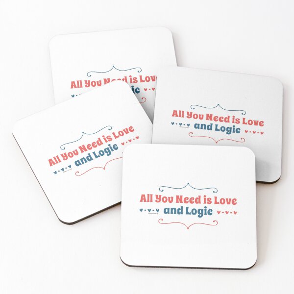 Item preview, All You Need is Love and Logic designed and sold by weavernap.