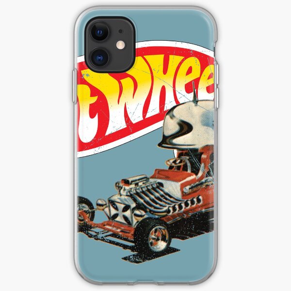 Vintage Style Hot Wheels "Roter Baron" iPhone Flexible Hülle
