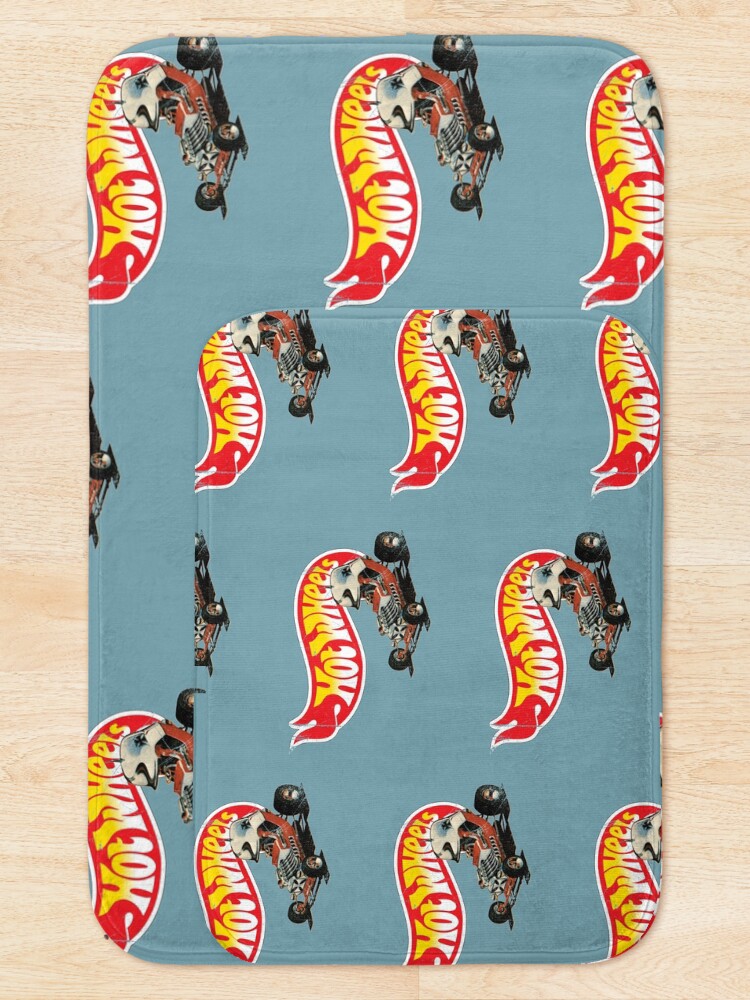 Alternate view of Vintage Style Hot Wheels "Red Baron" Bath Mat