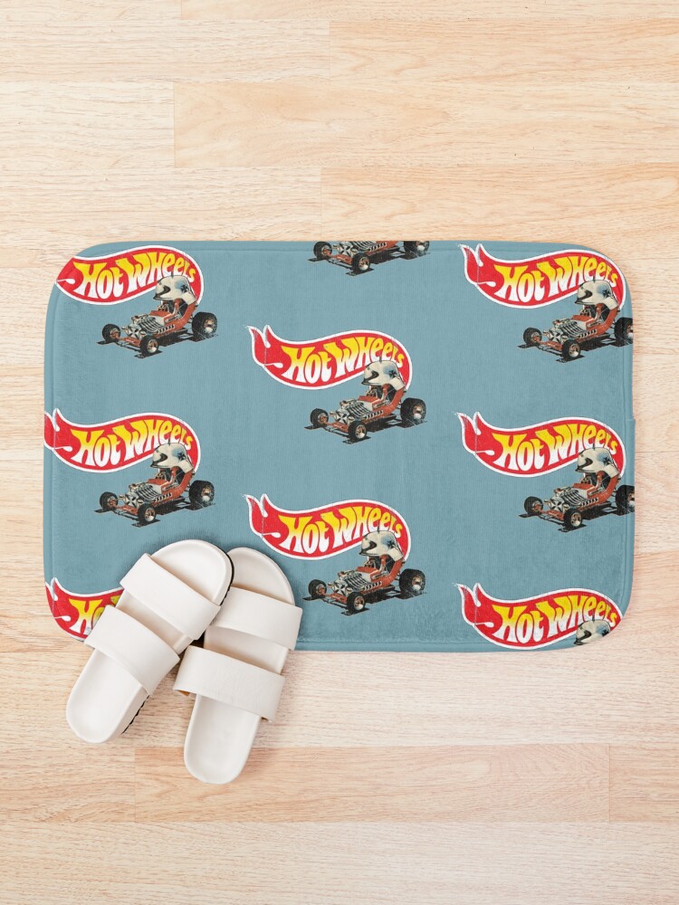 Alternate view of Vintage Style Hot Wheels "Red Baron" Bath Mat