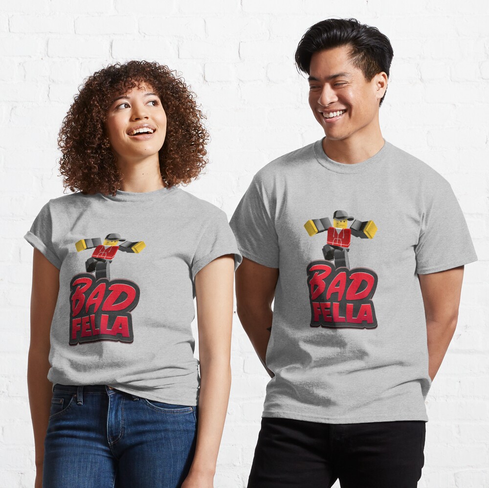 Bad Fella Roblox T Shirt By Rhecko Redbubble - roblox bad t shirt