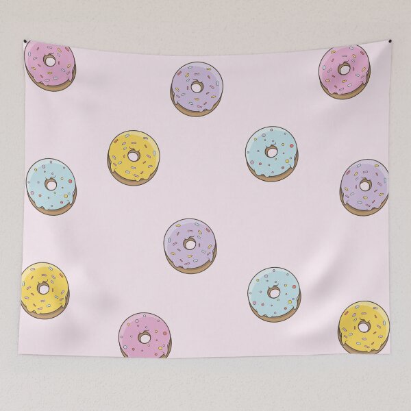 Item preview, Cute donut pattern designed and sold by OgyDesign.