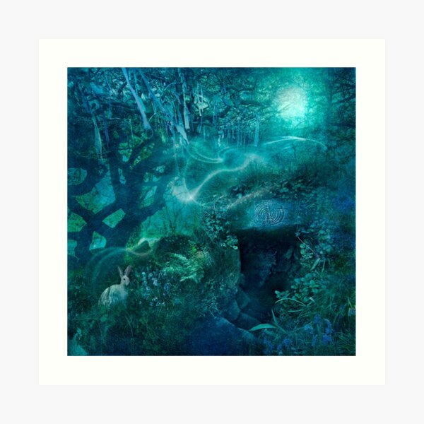 Cornish Holy Well Art Print