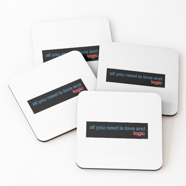 Item preview, All You Need is Love and Logic designed and sold by weavernap.