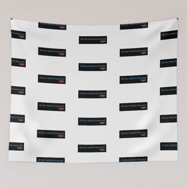 Item preview, All You Need is Love and Logic designed and sold by weavernap.