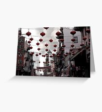 SAN FRANCISCO CHINATOWN Greeting Card